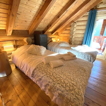 L'Oursblanc Chalet En Rondins La Bresse Exteriér fotografie