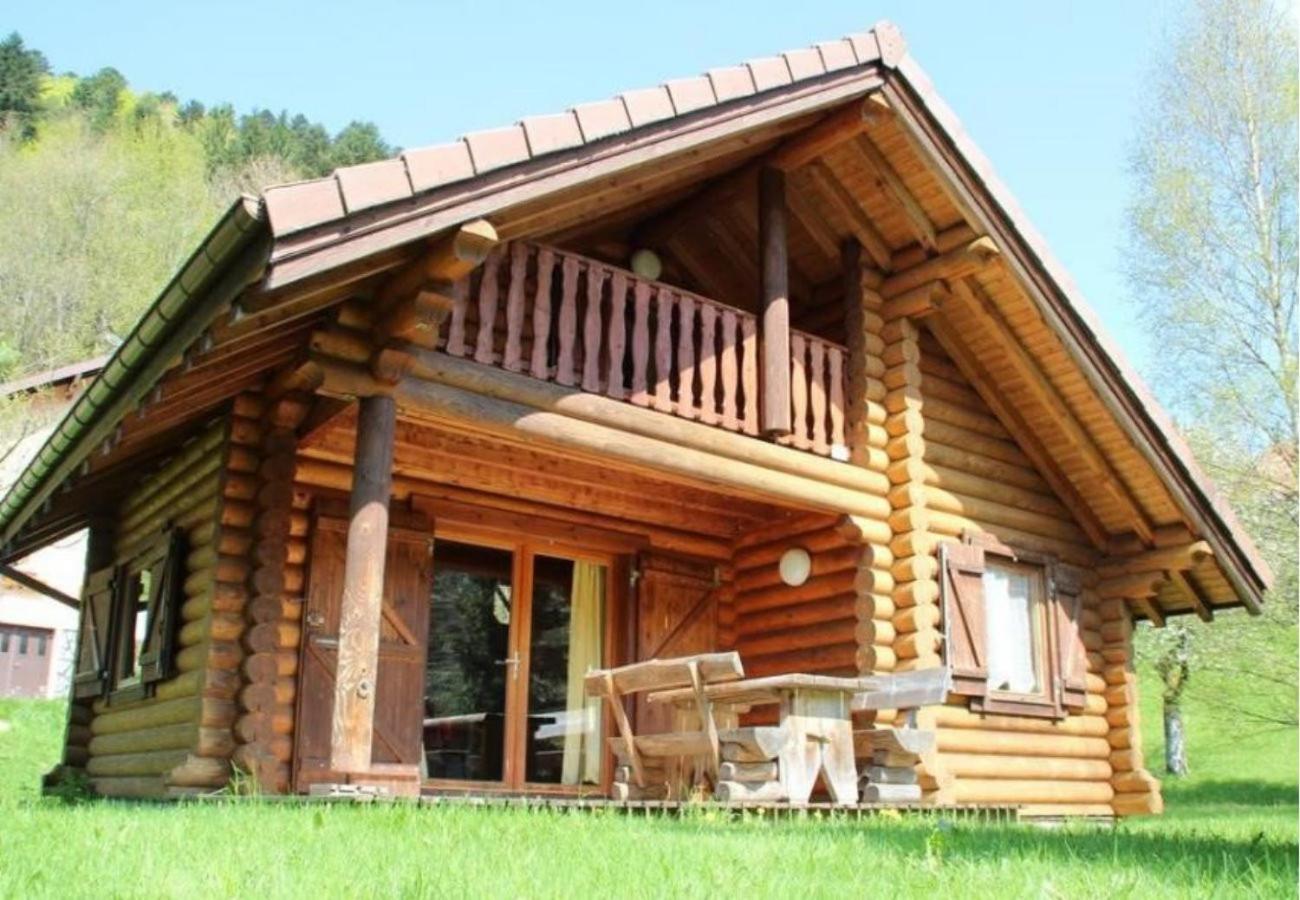 L'Oursblanc Chalet En Rondins La Bresse Exteriér fotografie