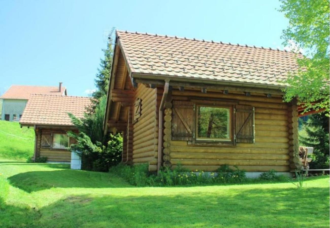 L'Oursblanc Chalet En Rondins La Bresse Exteriér fotografie
