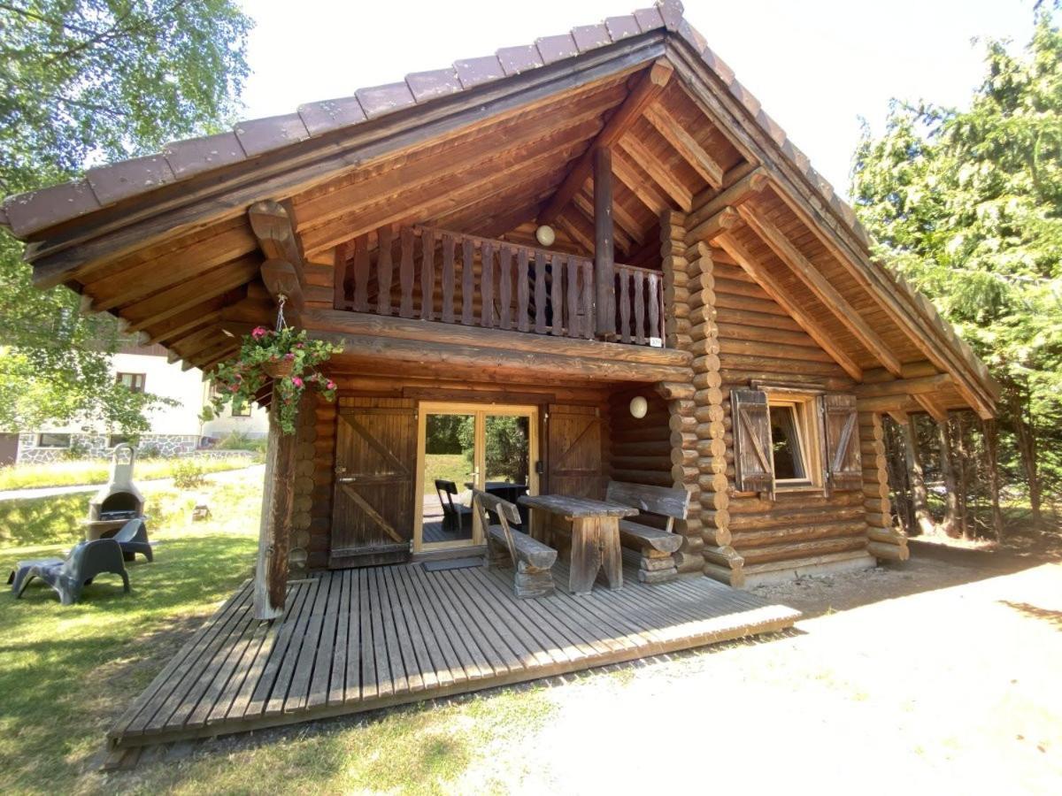L'Oursblanc Chalet En Rondins La Bresse Exteriér fotografie