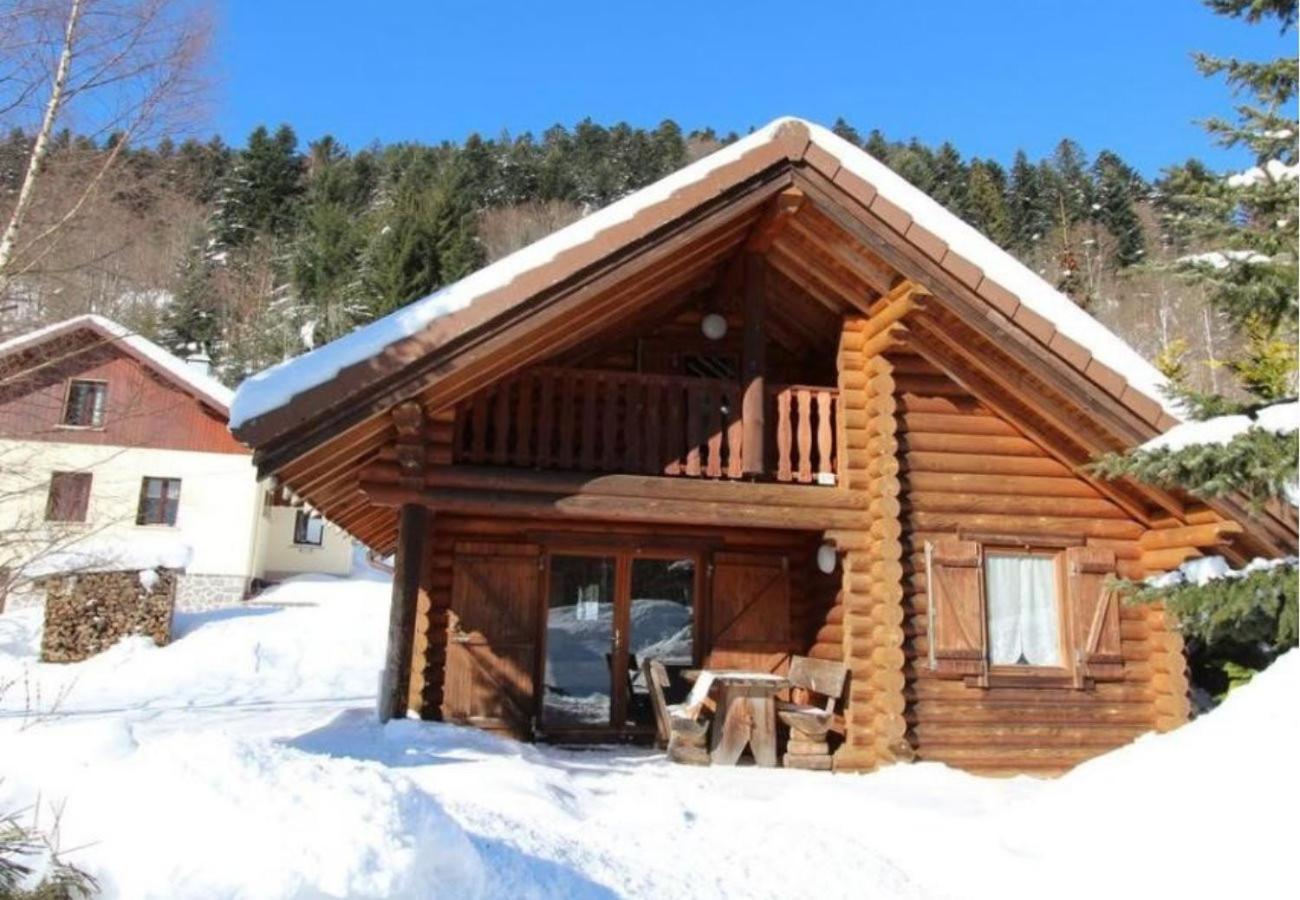 L'Oursblanc Chalet En Rondins La Bresse Exteriér fotografie
