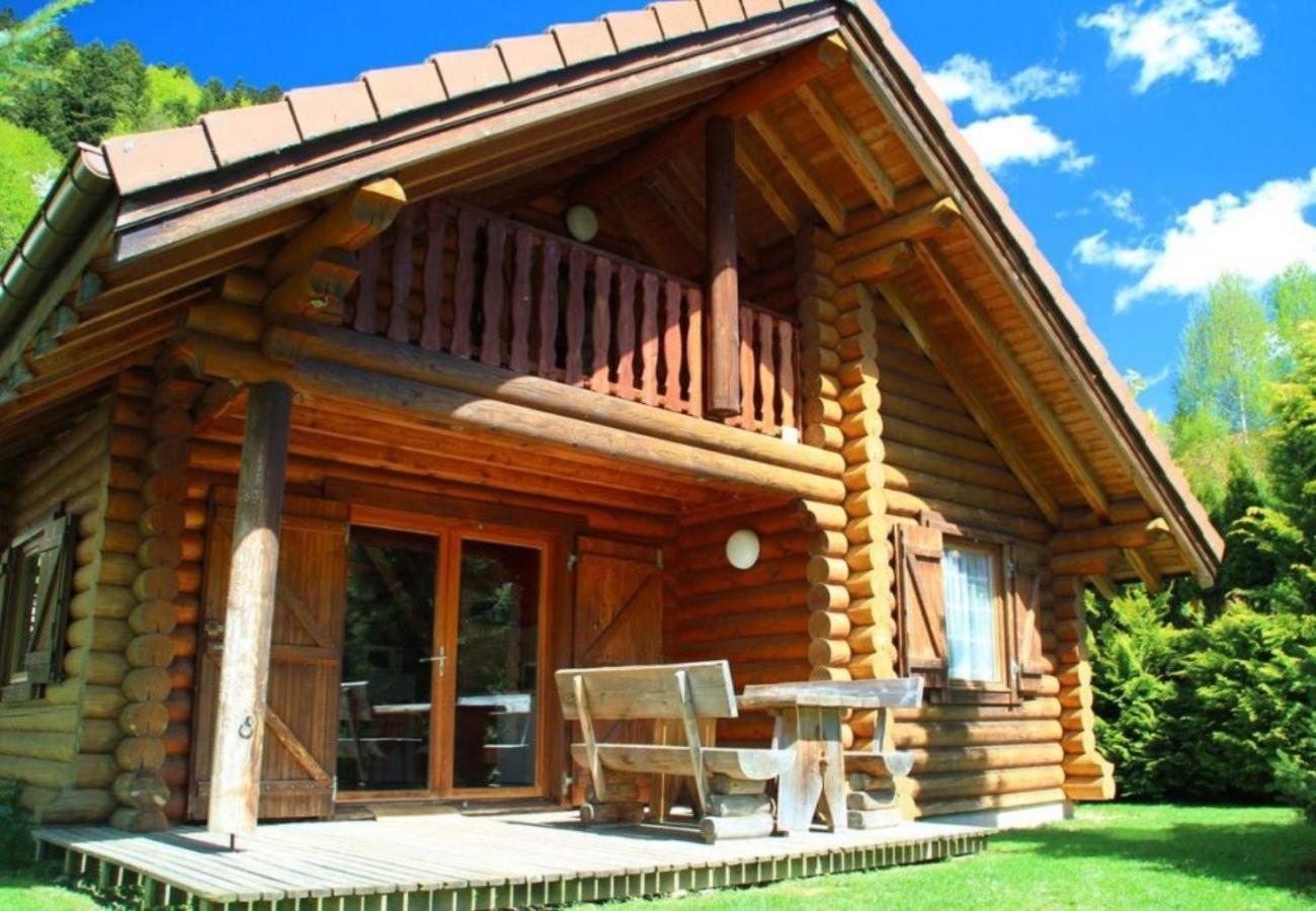 L'Oursblanc Chalet En Rondins La Bresse Exteriér fotografie