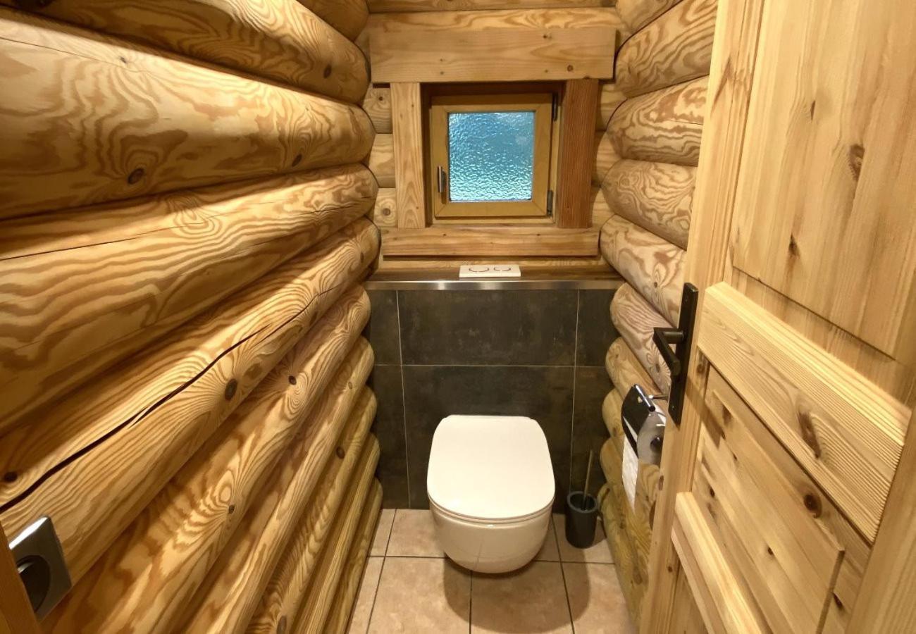 L'Oursblanc Chalet En Rondins La Bresse Exteriér fotografie