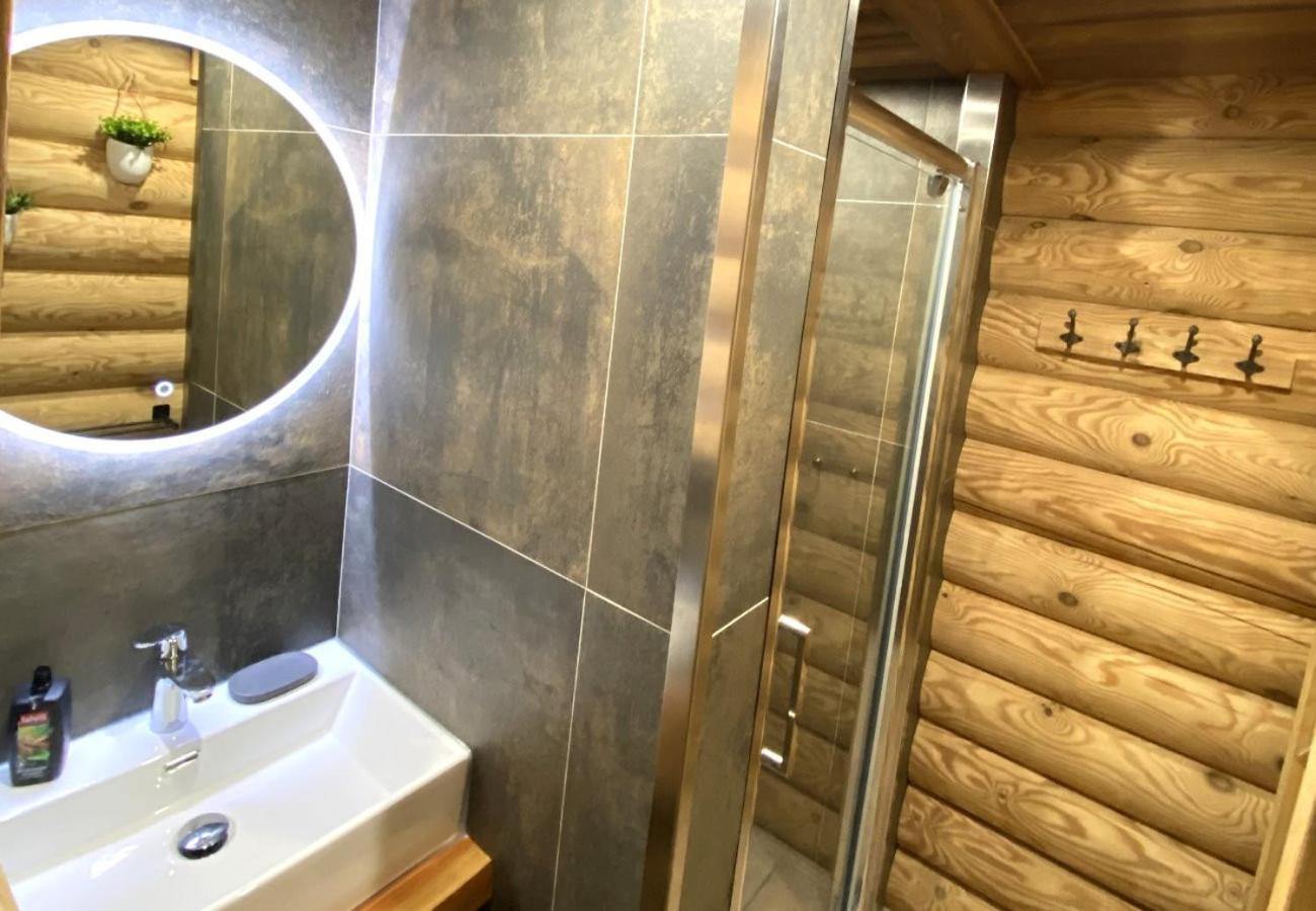 L'Oursblanc Chalet En Rondins La Bresse Exteriér fotografie