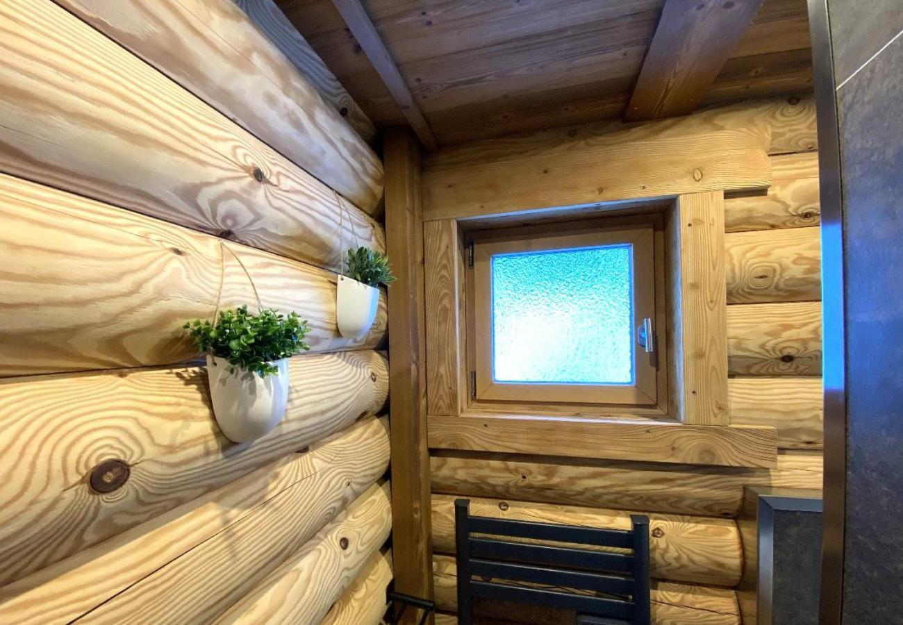 L'Oursblanc Chalet En Rondins La Bresse Exteriér fotografie