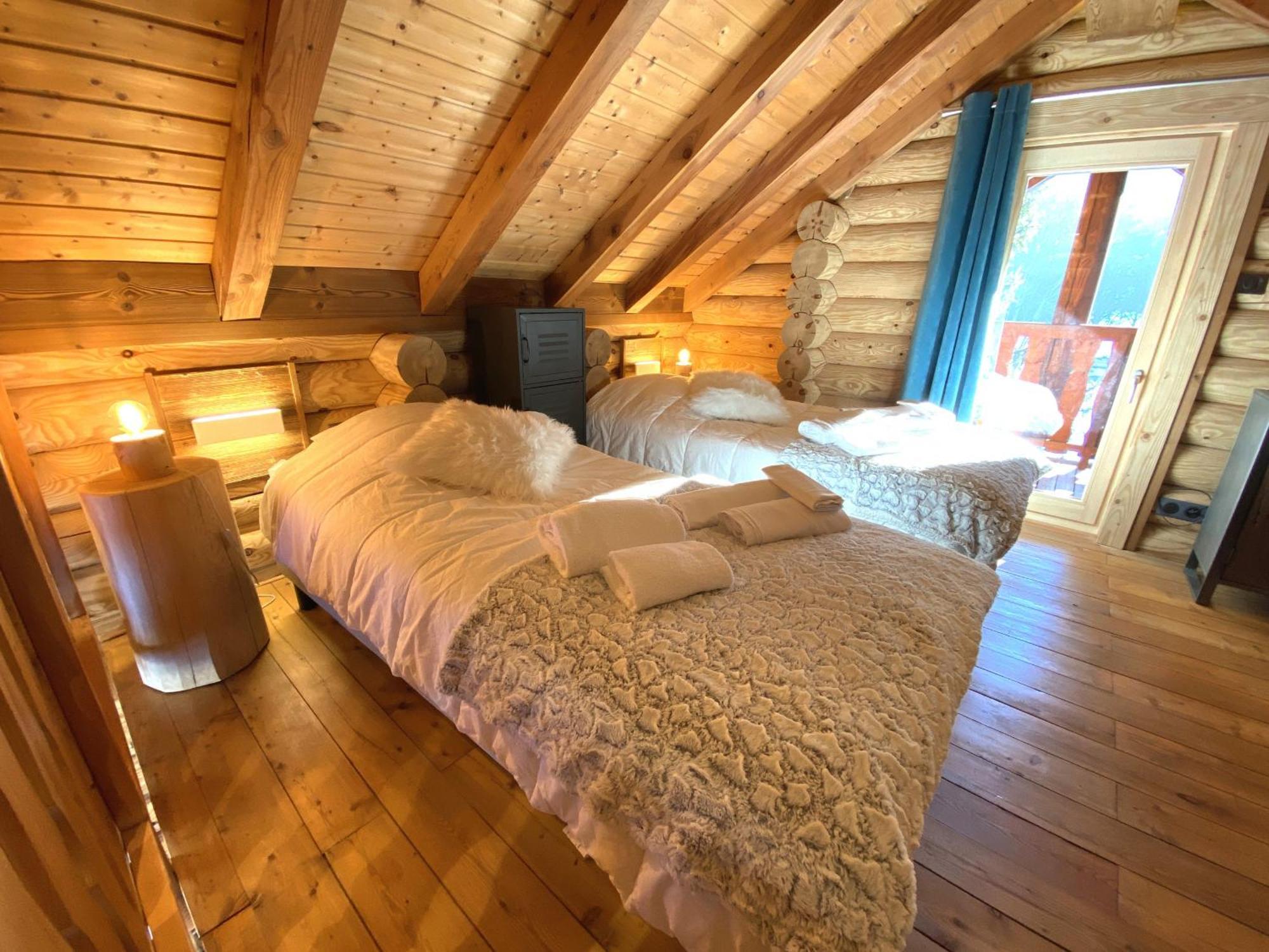L'Oursblanc Chalet En Rondins La Bresse Exteriér fotografie