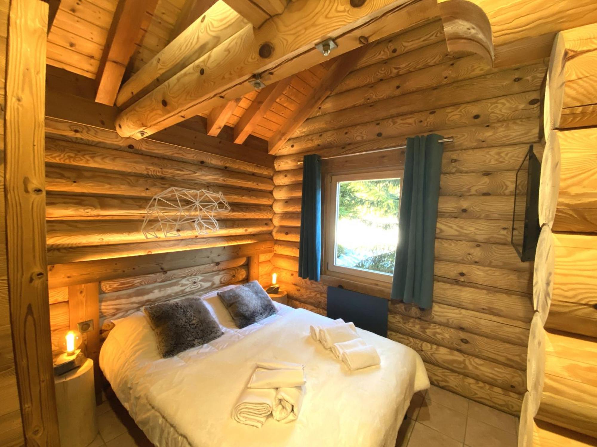 L'Oursblanc Chalet En Rondins La Bresse Exteriér fotografie
