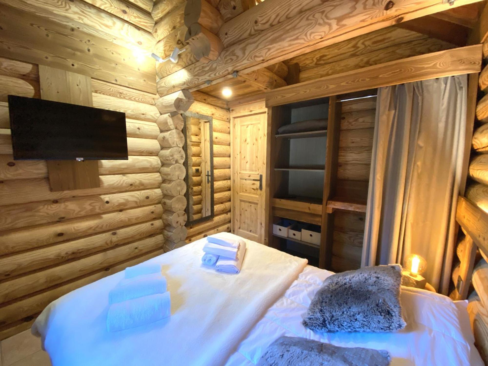 L'Oursblanc Chalet En Rondins La Bresse Exteriér fotografie